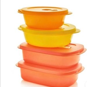 Tupperware Crystal Wave 4 pc set
